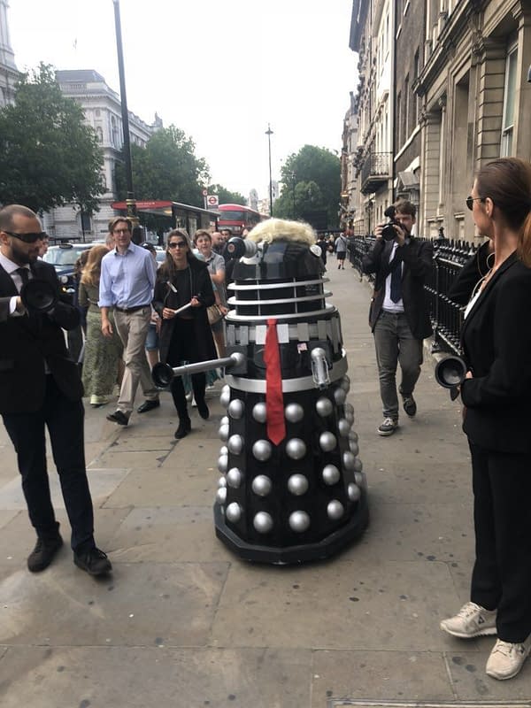 A Dalek Donald Trump Invades London