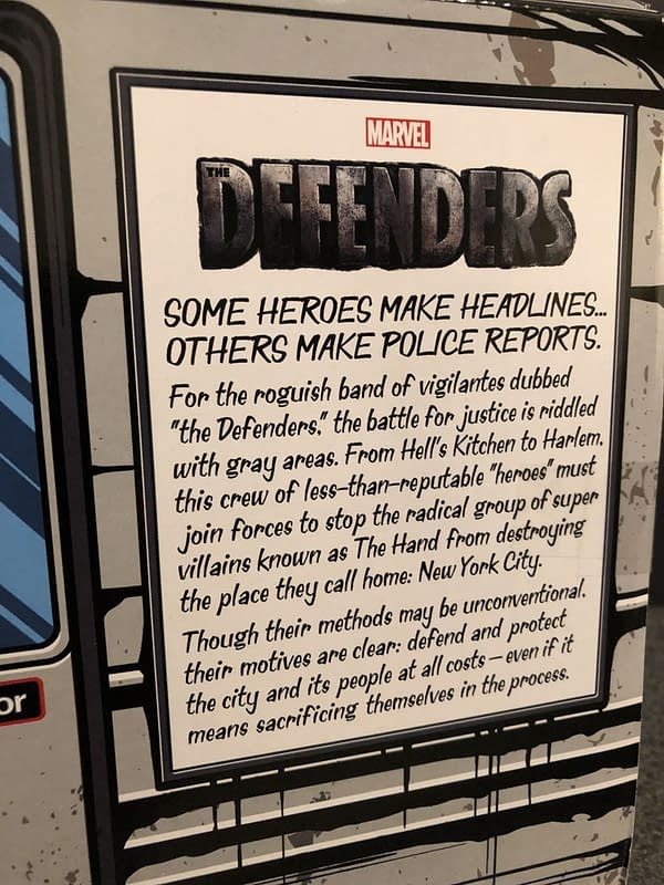 Marvel Legends SDCC Exclusive Defenders Rail Authority Set 5