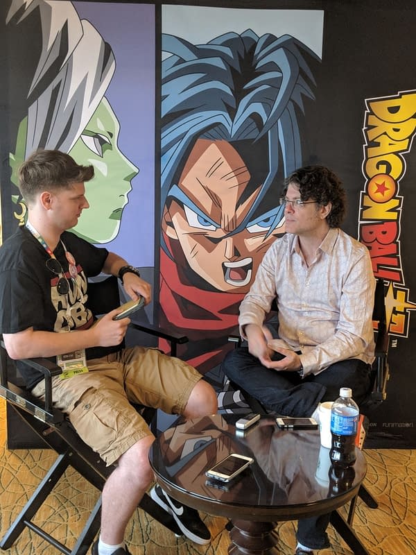 Sean Schemmel on Talking to Walking Dead Fans about Dragon Ball in Hall H at San Diego Comic-Con