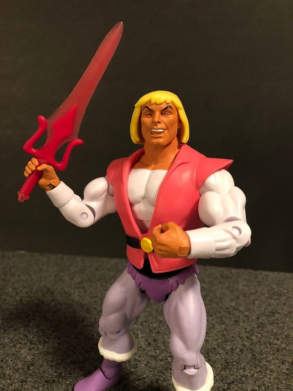 Super7 Masters of the Universe Laughing Prince Adam 7