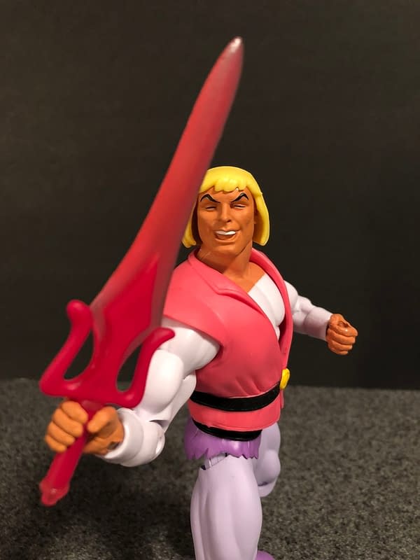 Super7 Masters of the Universe Laughing Prince Adam 8