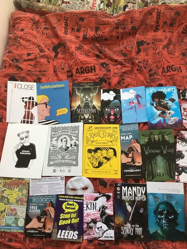 Swag Shots and Hot Takes From Thought Bubble 2018