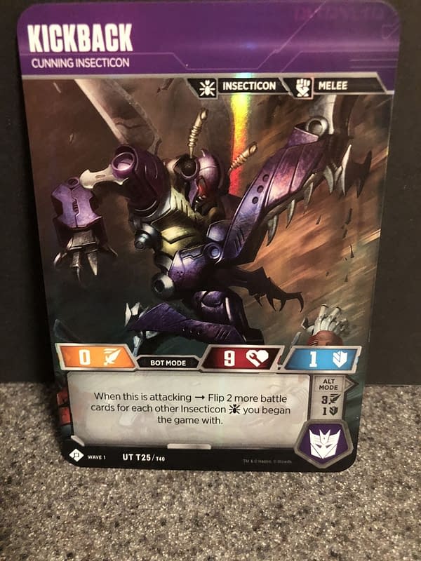 Transformers Trading Card Game 9