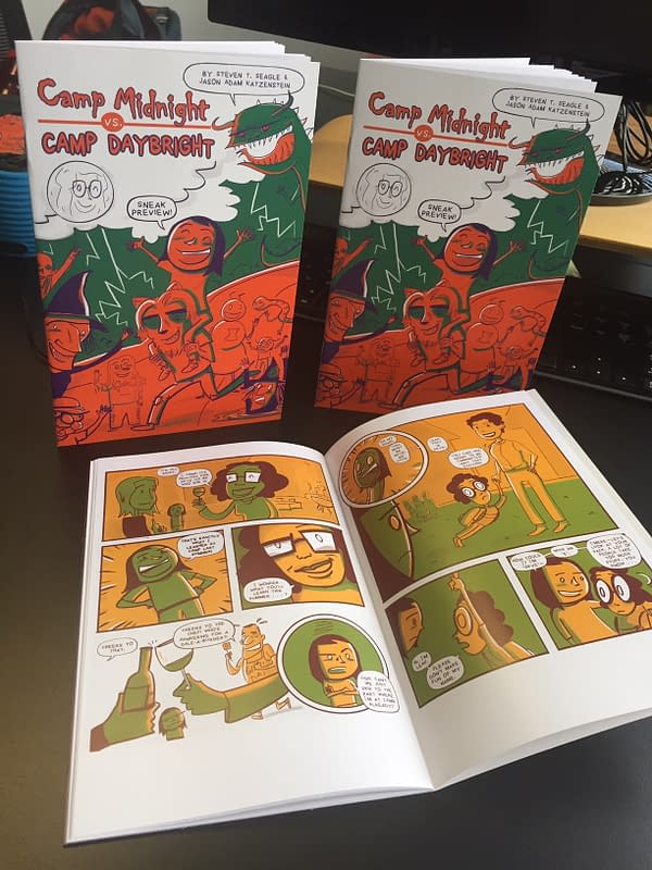 Camp Midnight Comic Only at NYCC, 22 Colour Pages For $1