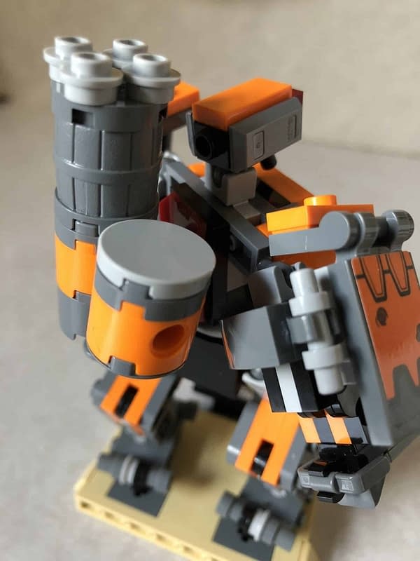 Beep Boop By Numbers: We Review the LEGO Overwatch Bastion Figure