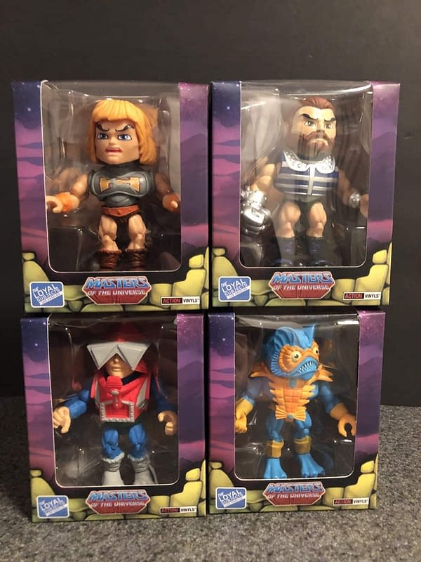 The Loyal Subjects Masters of The Universe Wave 2 Action Vinyls Window Box Assortment 12 Figures 