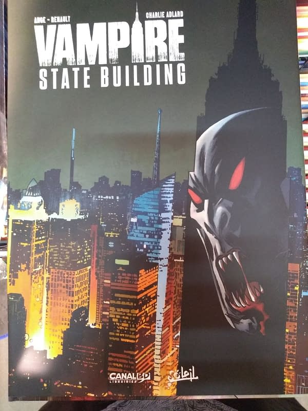 Charlie Adlard's Vampire State Building Has Just Been Published &#8211; Here's a Peek