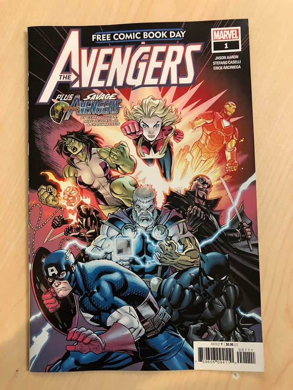 A New Identity for Captain America in Avengers Endgame Tie-In for Free Comic Book Day 0(Spoiler Warning)