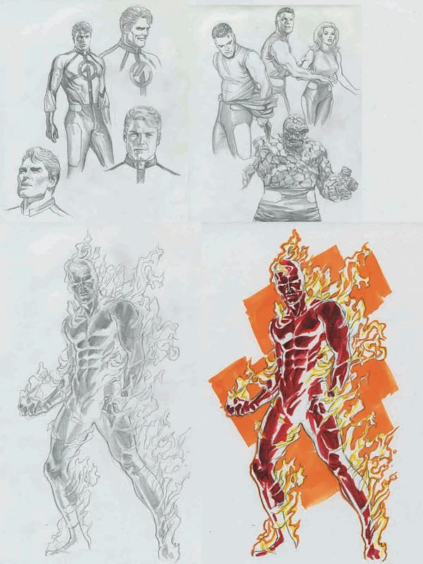 Remember That Alex Ross Fantastic Four Teaser From 2017?
