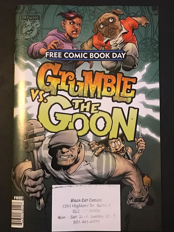 BC FCBD Roundup: Dimensions Collide with 'Grumble VS. The Goon'
