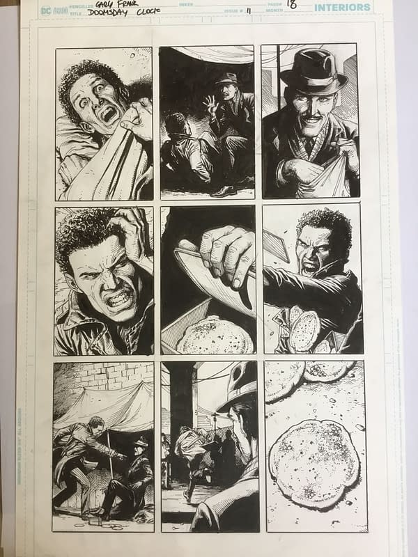 Okay, So I Just Bought a Page of Doomsday Clock at MCM London Comic Con