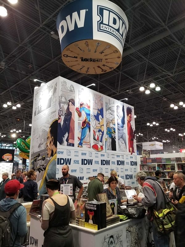 First Look at IDW's New York Comic Con Booth #NYCC
