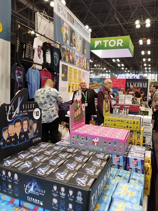 First Look at the Booths for Valiant, Titan, Oni/Lion Forge, Zenescope at New York Comic Con #NYCC