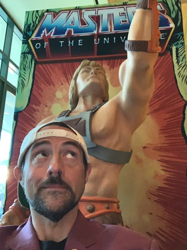 Kevin Smith and Masters of the Universe: Revelation (Image: Netflix/Kevin Smith)
