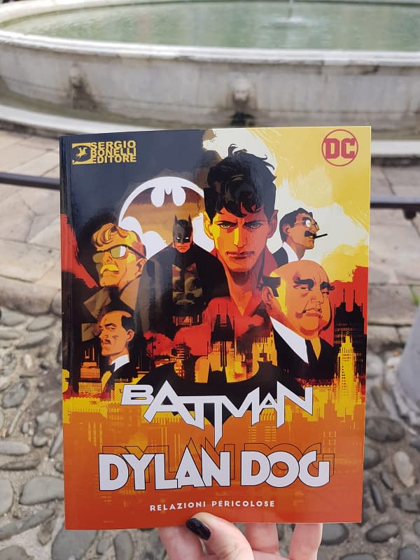 Our First Look Inside the Pages of Batman/Dylan Dog #0 at LUCCA Comics And Games