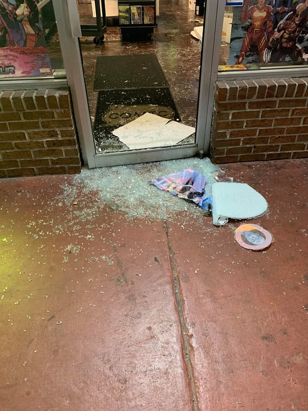 A New Year's Eve Break-In At A Comic Shop