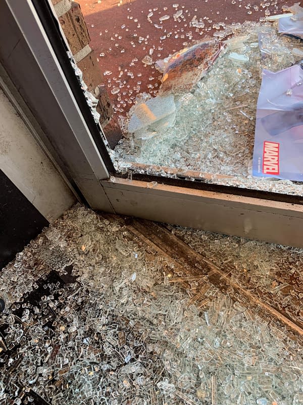 A New Year's Eve Break-In At A Comic Shop