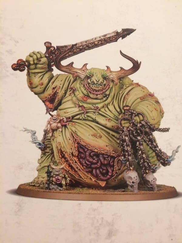 Review: Games Workshop's "Great Unclean One" - "Warhammer: Age of Sigmar"