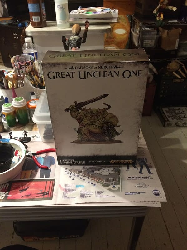 Review: Games Workshop's "Great Unclean One" - "Age of Sigmar"
