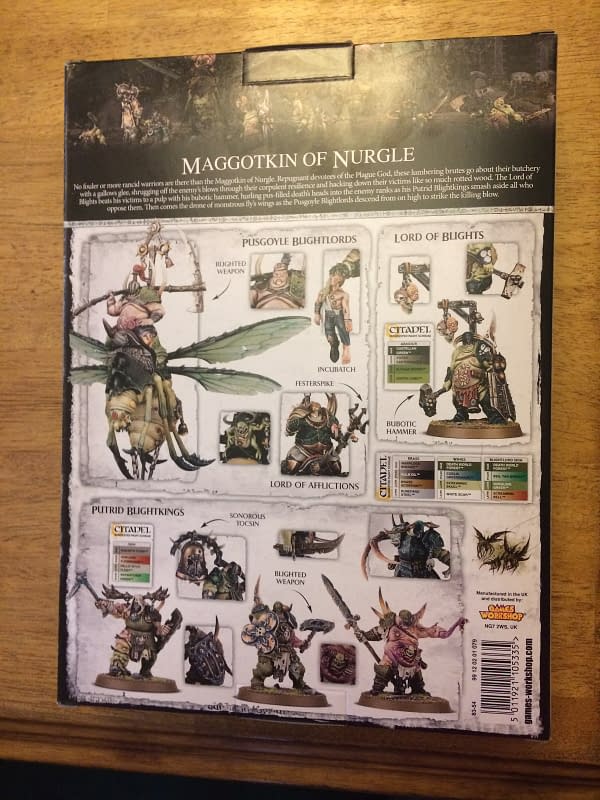 Review: Games Workshop's "Start Collecting! Maggotkin of Nurgle" Box