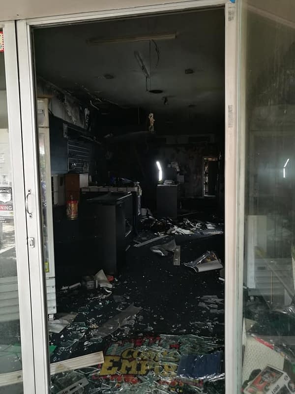 Comic Empire, Australian Comic Store, Closed After Burning Down