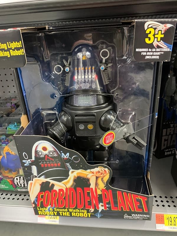 Forbidden Planet Robby The Robot Figure with Light & Walking Sound for sale  online