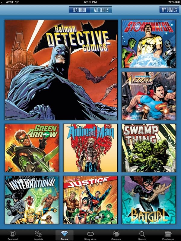 DC Comics Digital Releases