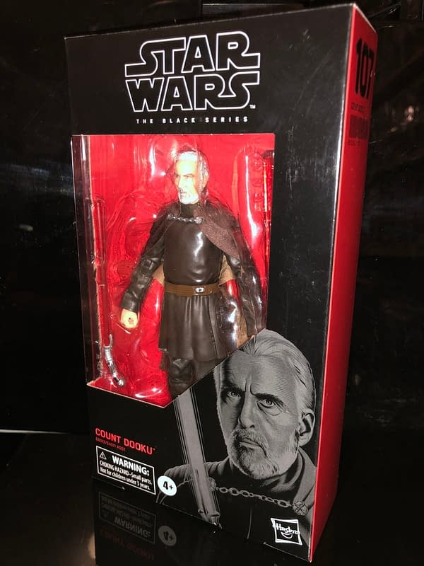 Star Wars Black Series Count Dooku from Hasbro is Here