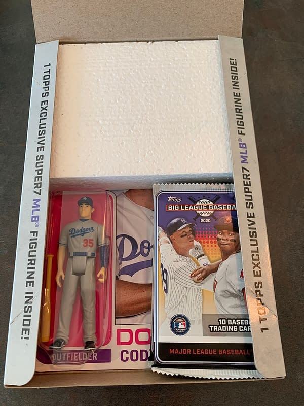Unboxing The Super7/Topps  2020 MLB Big League Cards & Figure Box