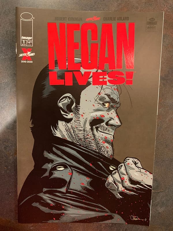 Negan Lives in Today's The Walking Dead Comic About "The New Normal"