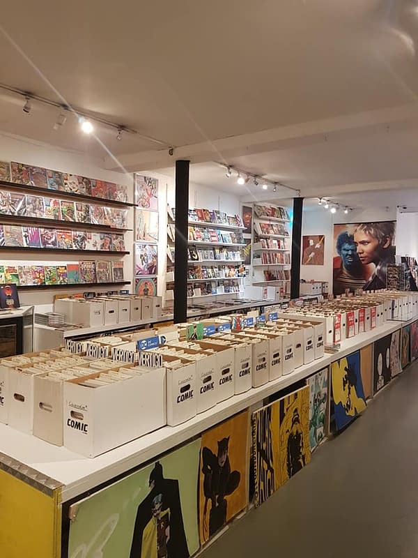 Orbital Comics of London Reopens (Ish) With a Barista and a 50% Sale