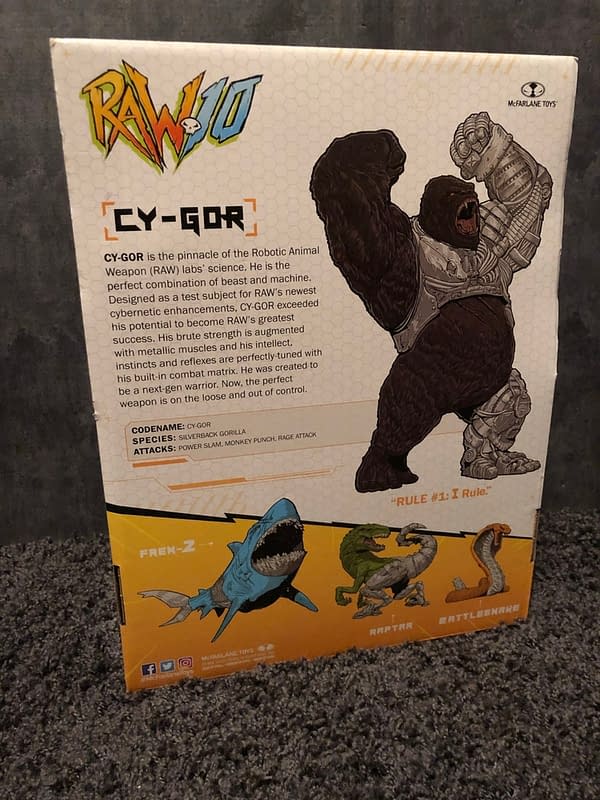 McFarlane Toys RAW-10 Uncage's the Ape Known as Cy-Gor