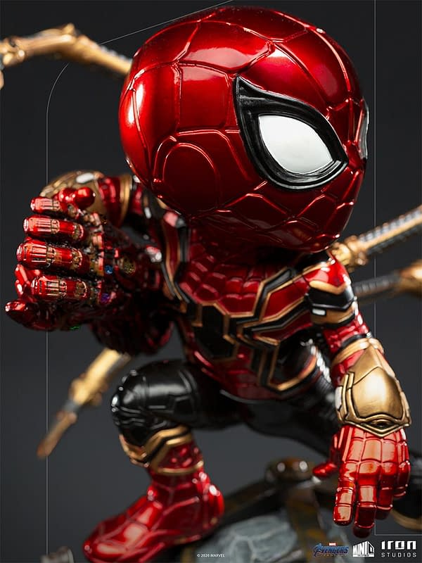 Spider-Man Iron Spider Gets New MiniCo Iron Studios Statue
