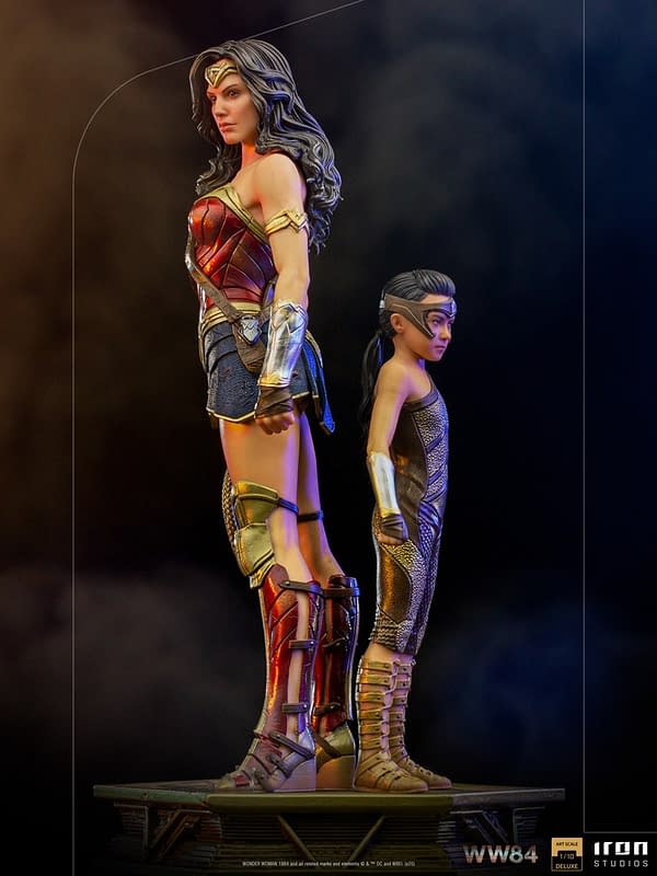 Wonder Woman 1984 Shows Her Kid Side with Iron Studios