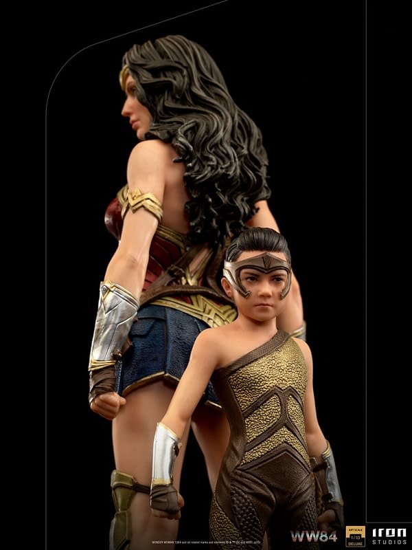 Wonder Woman 1984 Shows Her Kid Side with Iron Studios