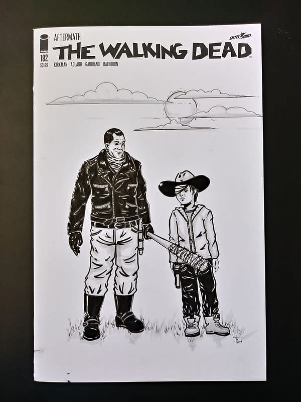 The Walking Dead: Honoring TWD with Your Own DIY Comic Book Cover