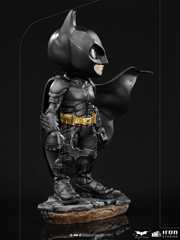 Batman Looks Over Gotham with New Minico Statue from Iron Studios