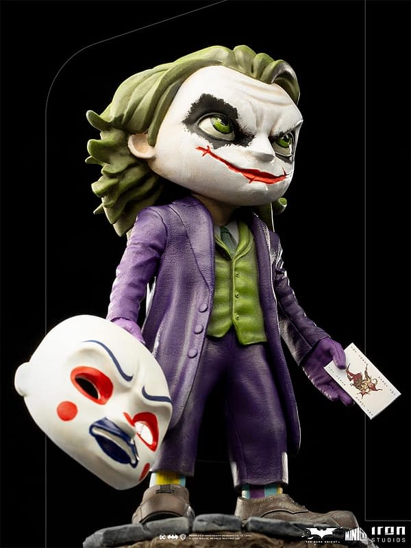 The Dark Knight Joker Gets His Own Minico Design from Iron Studios