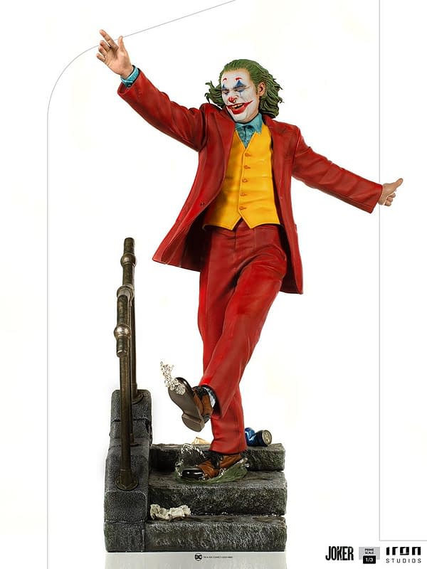 Joker Dances His Way to Iron Studios With New Statue