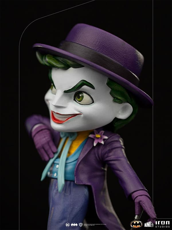 Batman and Joker Return to 1989 with New Minico from Iron Studios
