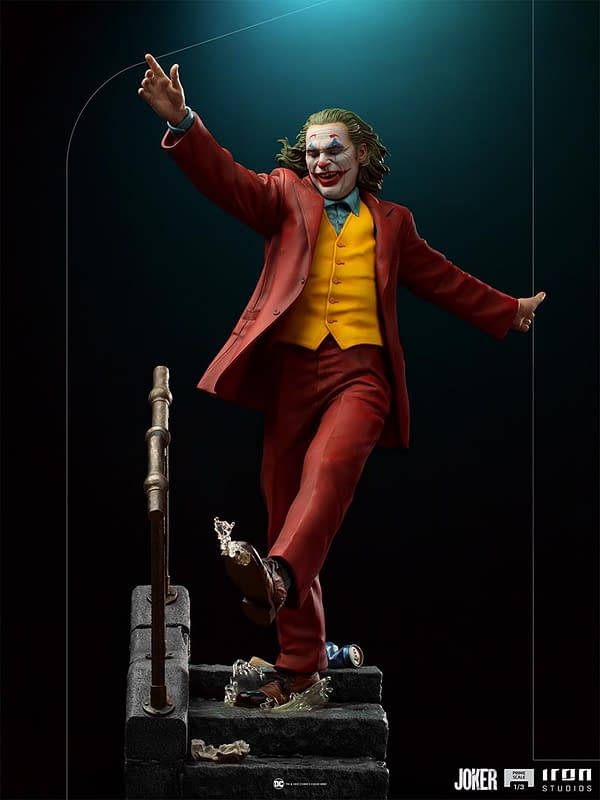 Joker Dances His Way to Iron Studios With New Statue
