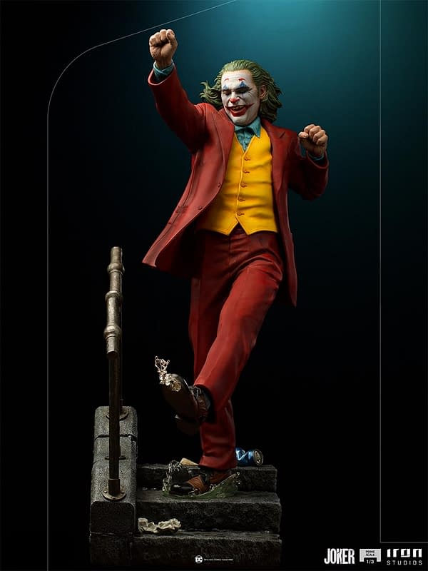 Joker Dances His Way to Iron Studios With New Statue