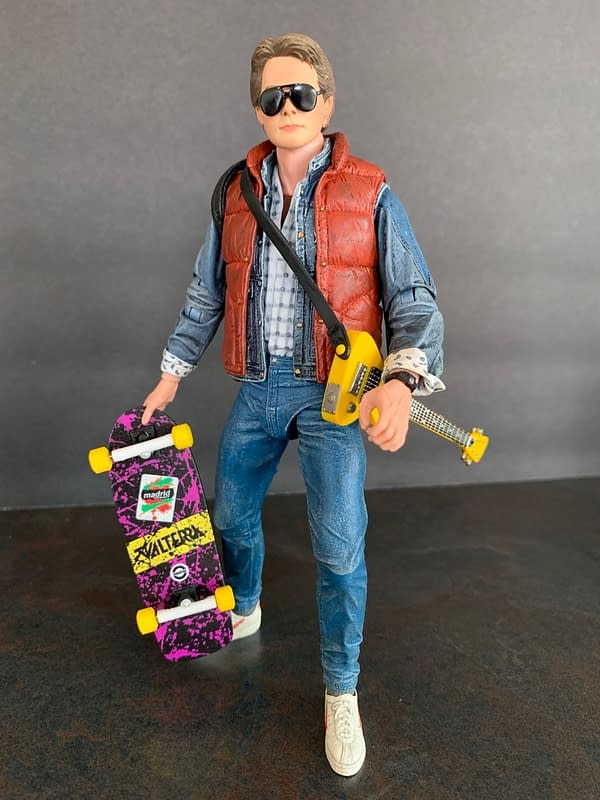 Let's Take A Look At NECA's Back To The Future Marty Figure