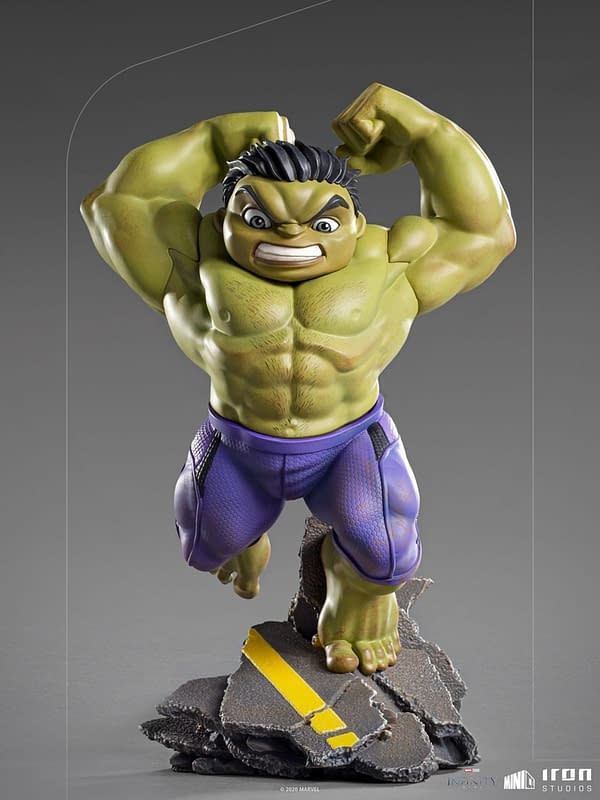 The Hulk is Ready to Smash with New Iron Studios Minico Statue