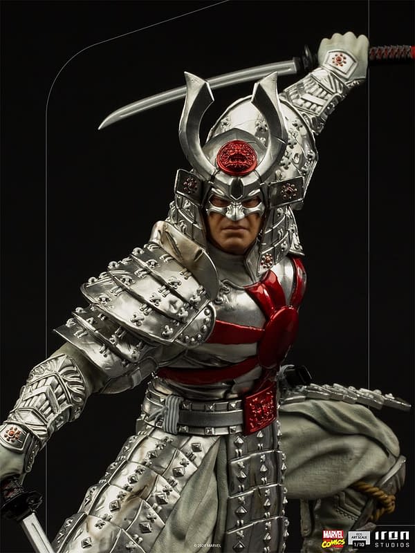 Marvel Comics Silver Samurai Joins the X-Men at Iron Studios