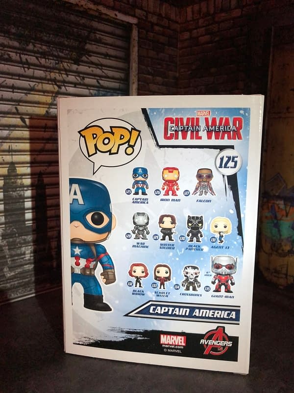 Funko MCU - Captain America: Civil War (2016) Team Cap