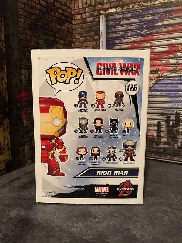 Funko MCU - Captain America: Civil War (2016) Team Iron Man