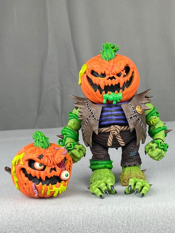 Madballs Newest Figure "Trashin' Pumpkin" Tricks More Than He Treats