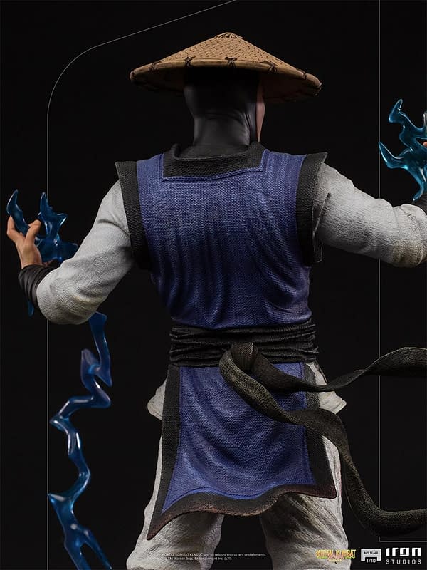 Mortal Kombat Raiden Brings the Thunder To Iron Studios