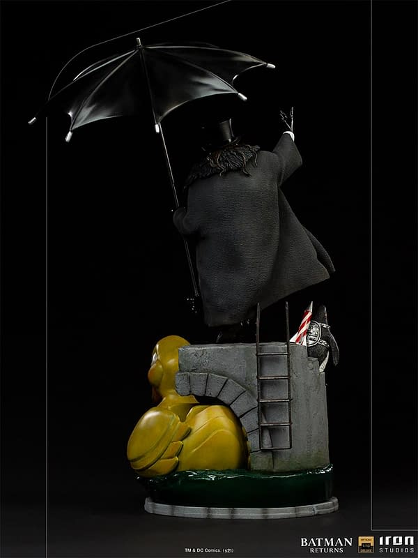 Batman Returns The Penguin Gets His Own Iron Studios Statue